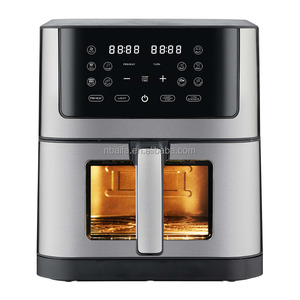 Aifa Household 5.5L Stainless Steel Large Capacity Electrical Automatic Multi Function Smokeless Oil Less Air Fryer