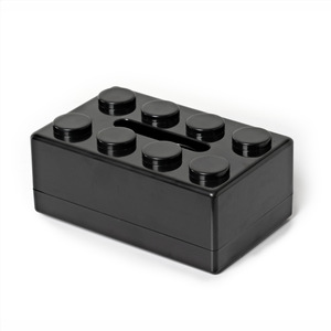 ホームアクセサリーティッシュ収納ボックスデスクトップトイレットペーパー収納ケースナプキンプラスチックティッシュボックス