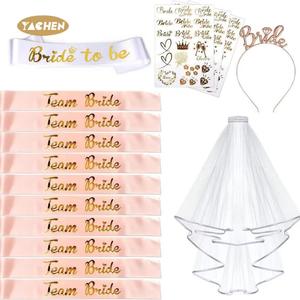 याचेन ने सोने की दुल्हन को दुल्हन के रूप में शेव शेअर ब्राइडल शॉवर बैचलरेट पार्टी की सजावट - Product Image 2