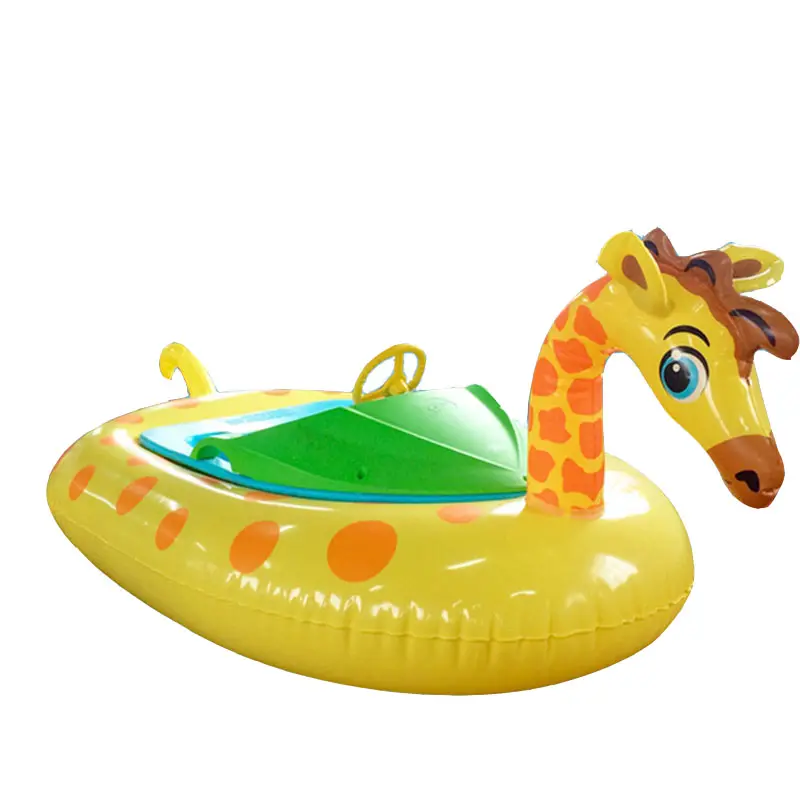 Otro Parque de Atracciones instalaciones equipo Agua inflable portátil Animal eléctrico parachoques barco niños barco flotante para la venta