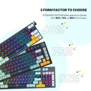 Fantech MK875V2 RGB QWERTY Layout PC Gamer <strong>Keyboard</strong> Customized <strong>Replaceable</strong> Switch Wired Mechanical <strong>Keyboard</strong> - Product Image 3