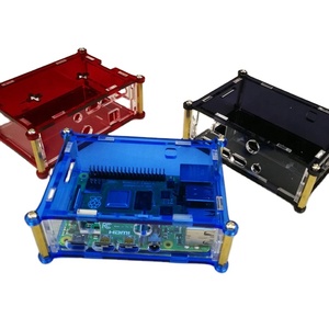 <strong>Raspberry</strong> <strong>Pi</strong> 4 full cover acrylic <strong>Case</strong> Box for <strong>Raspberry</strong> <strong>Pi</strong> 4 <strong>case</strong> Electronic Component - Product Image 1