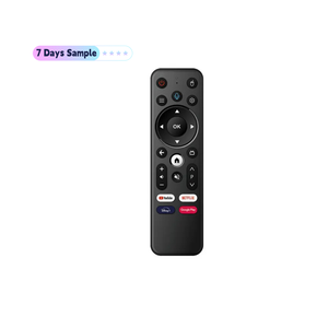 OEM ODM 22key Smart Voice Fernbedienung für TV-Box Set-Top-Box IPTV ABS Kunststoff 4K Festcode mit Silikon-Tastatur - Product Image 1