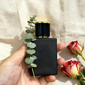 30ml 50ml rõ ràng màu Đen Thủy Tinh nước hoa chai rỗng phẳng vuông bơm lại nước hoa <span class=keywords><strong>Atomizer</strong></span> chai với nhôm phun mũ - Product Image 4