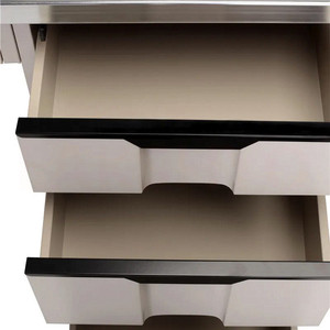 Precio de fábrica Mesa de oficina de metal multifuncional Escritorio de oficina Mesa de escritorio de computadora con cajón
