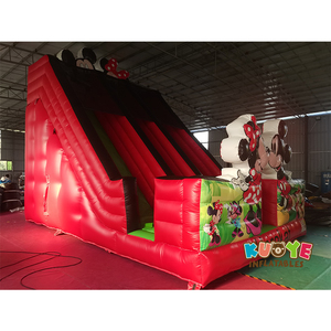 2025 commerciale gigante esterno bandiera in Pvc gonfiabile Mickey scivolo pallone gonfiabile per bambini e adulti - Product Image 3