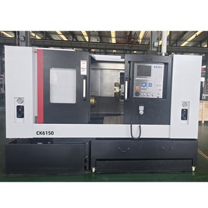Ağır kesim rekabetçi fiyat için çok açılı makine düz yatak tasarımı için CNC torna CK6150/1000 - Product Image 1
