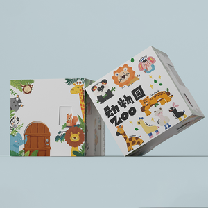 Customized Creative <strong>Box</strong>-shaped Children's <strong>Toy</strong> Boxes and Bulk Orders of Cardboard Empty Boxes - Product Image 3