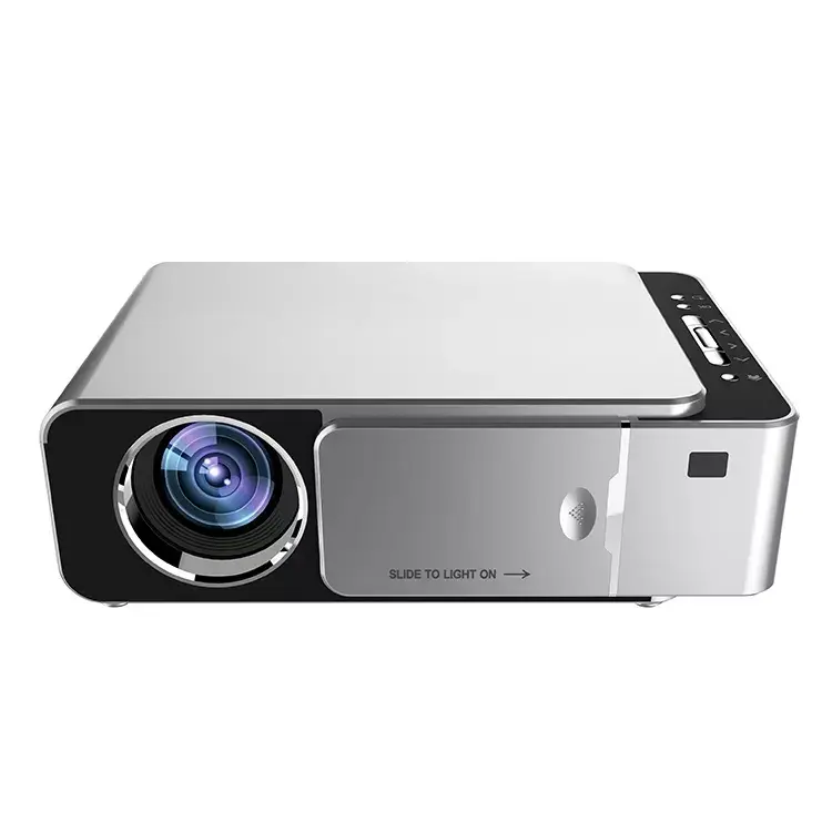 T6 portatile a basso prezzo a buon mercato 720P proiettore LED 50W con 4K Home Theater 3500 lumen Mini proiettore