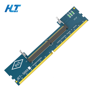 メモリテスターコンバータDDR5からDDR5 U-DIMMラップトップDDR5メモリSO-DIMMからPCデスクトップDIMMライザーカード拡張アダプター - Product Image 1