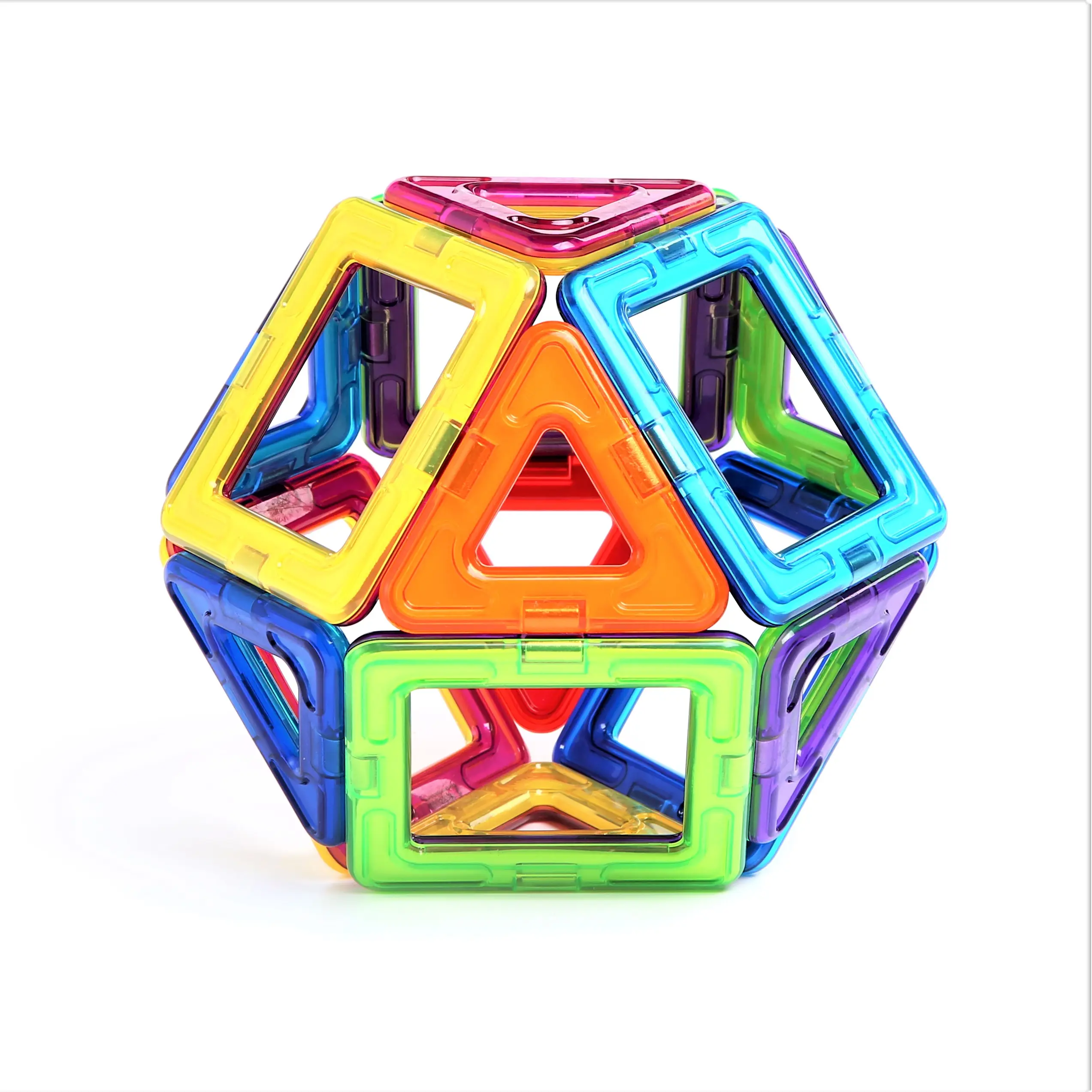 Kinderen Educatief Speelgoed Magnetische Tegels Magnetische Blokken Houten Bouwstenen 3d Magnetische Puzzel