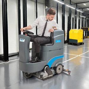 <span class=keywords><strong>Rider</strong></span> kích thước lớn làm sạch thiết bị quét-Scrubber cho nhà máy Làm Sạch Sàn và quét - Product Image 2