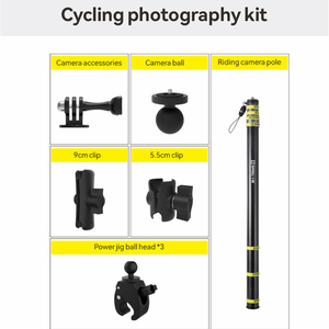 Factory Supply Adjustable Action Sports <strong>Mount</strong> Motorcycle Action Camera Accessories Sports Camera Riding <strong>Mount</strong> for Riding - Product Image 5