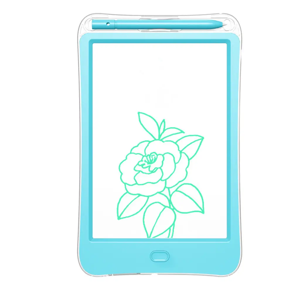 Customized transparent and copyable LCD electronic One-click clear graffiti magnetic drawing board toy kids writing tablet