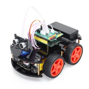 Robot Toy Starter Kit C/ C ++ programmazione applicazione fai da te Intelligent robot car education starter kit