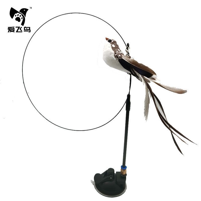 Jouet pour chat à ventouse standard Longtail Warbler (détachable)