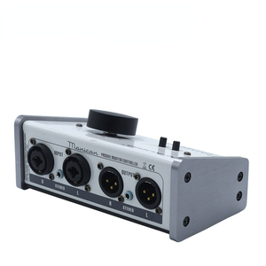 MT-2 Passive Monitor Controller with XLR 3.5mm <strong>Inputs</strong> <strong>Outputs</strong> Supports Attenuation Control Mute <strong>Function</strong> Music Tools - Product Image 5