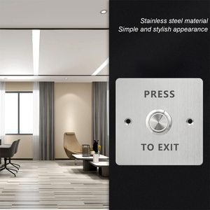 Interruttore di rilascio della porta del pulsante dell'uscita del pannello metallico dell'acciaio inossidabile per il sistema di controllo accessi - Product Image 2