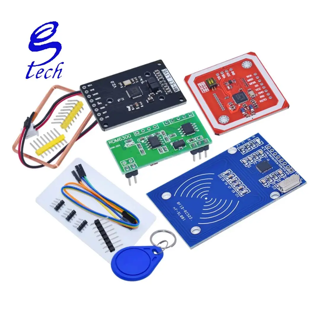 Rfid Reader Module RC522 MFRC-522 RDM6300 PN532 Kits Ic-kaart Inductie Module Met Tags Spi Schrijven & Lezen Voor Arduino2560