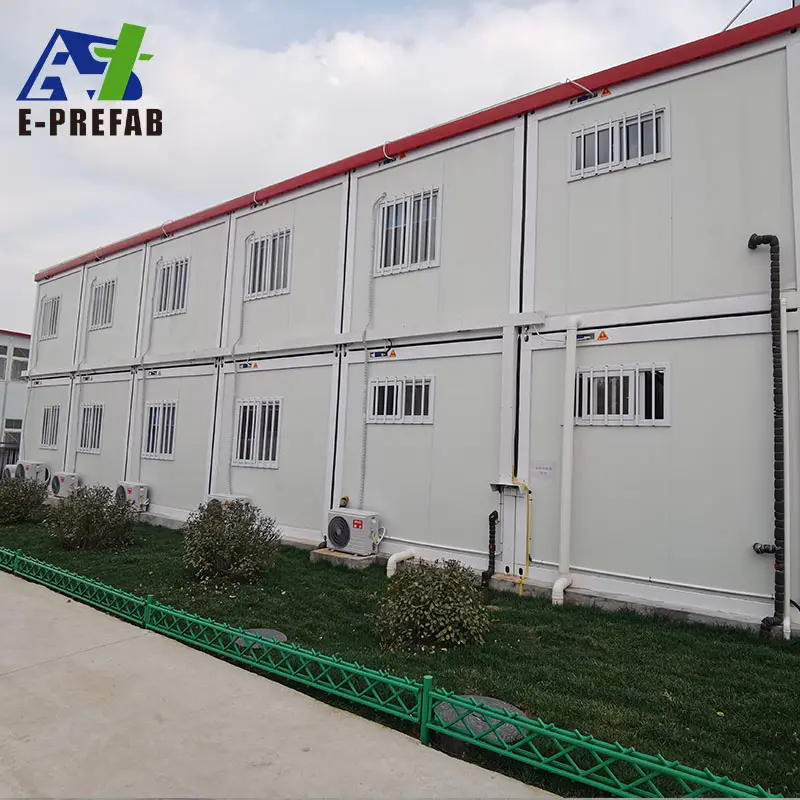 Cheap Prefabricated Apartments Building Modular Prefab Ready Home House Container House Steel Door Modern Carport CE, ISO CN;SHN