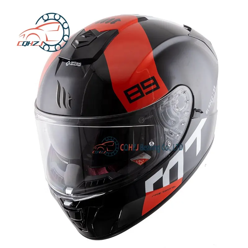 Cqhzj Groothandel Aangepaste Logo Helmen Fabriek Fabrikant Full Face Motorhelm Mt Helm