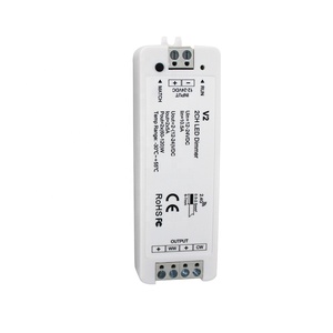 12V-24V РЧ беспроводной 2,4 ГГц светодиодный пульт дистанционного управления и пульт дистанционного управления V3 + R8-1 3 CHs цветных (rgb) светодиодных лент свет светодиодный контроллер - Product Image 4