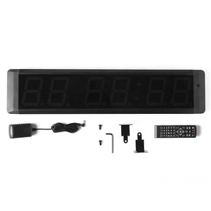 4 Zoll 6-stelliges großes Display Digitale LED-Uhr Crossfit Workout Intervall Timer Gym Timer - Product Image 4