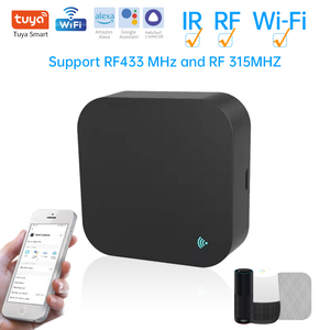 SIXWGH Smart Home System's Tuya Wifi Universal IR/RF Sensor de temperatura y humedad Smartlife App Control remoto Alexa-habilitado AC - Product Image 2