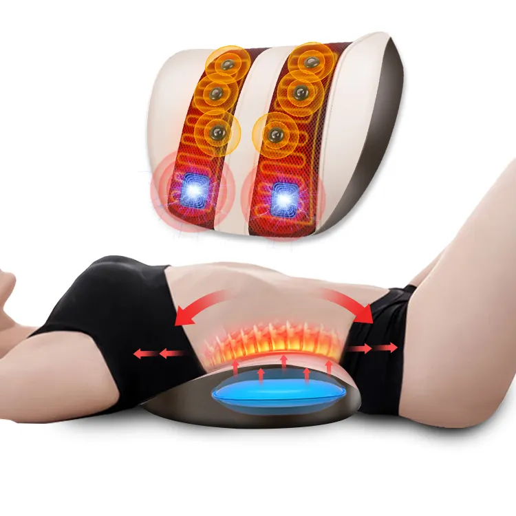 2022 aparelho massageador de cintura, venda quente elétrica, máquina de massagem para dor na cintura, laser infravermelho, massageador de cintura