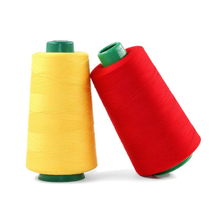 100% 涤纶彩色缝纫线厂供应优质织造缝纫 - Product Image 2