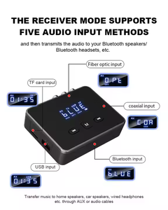 BT 5.4发射器接收器，带RCA 3.5毫米AUX & Display BT音频适配器电视无线适配器 - Product Image 4