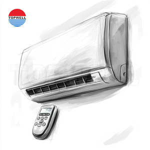 Progettazione e fabbricazione di telecomando impermeabile durevole del condizionatore d'aria semplificato facile operazione qualsiasi ambiente - Product Image 1