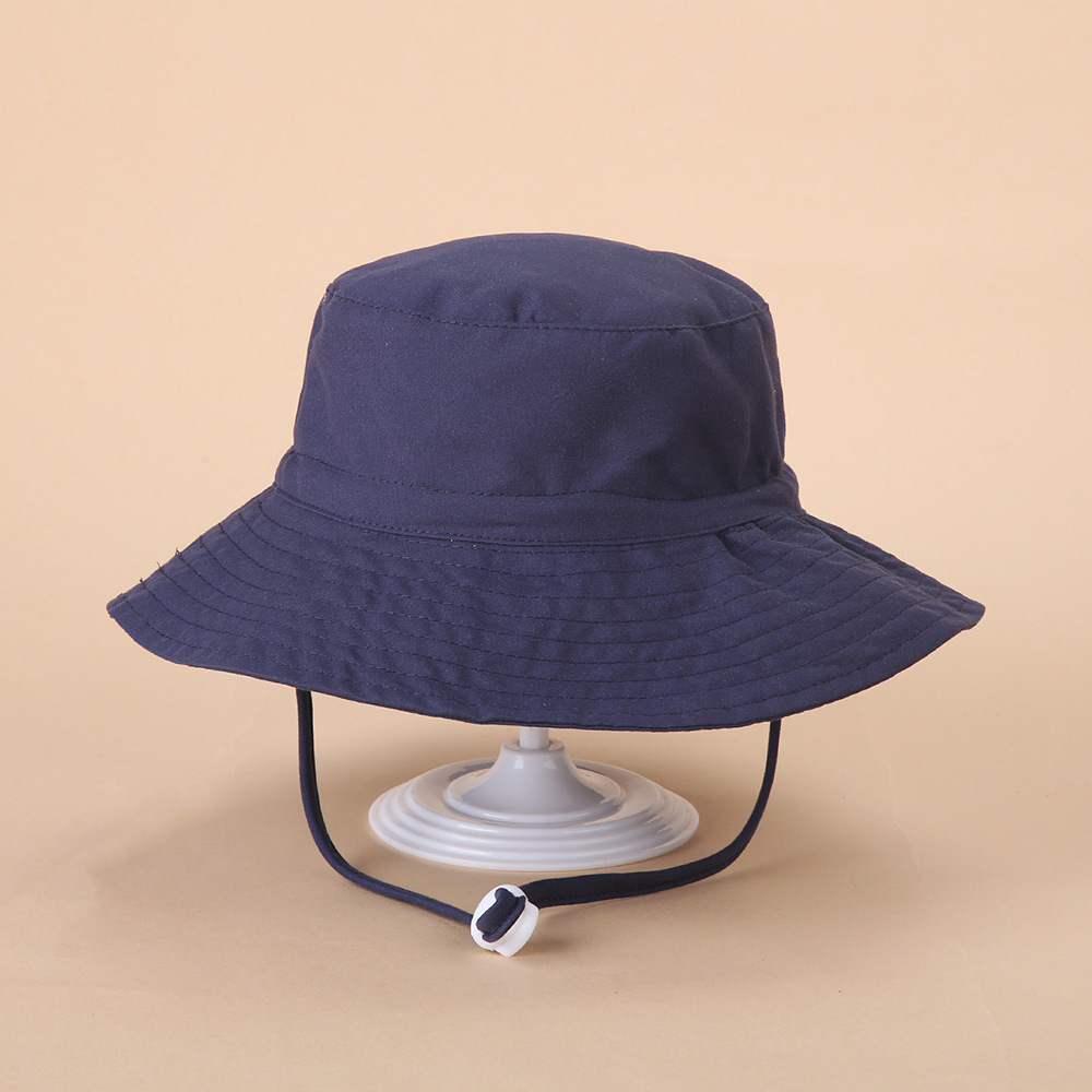 Navy Blue Baby bucket hat Beach Hat