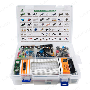 LAFVIN 450 Artikel, 117 Projekte unterstützen das Micro Python C/C-Programm für das Arduino IDE Raspberry Pi Pico W Ultimate Starter Kit