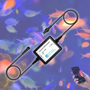 Controlador de luces de acuario RGB rgbw LED RF control remoto inteligente pecera impermeable amanecer puesta de sol 12V controlador LED de acuario - Product Image 6