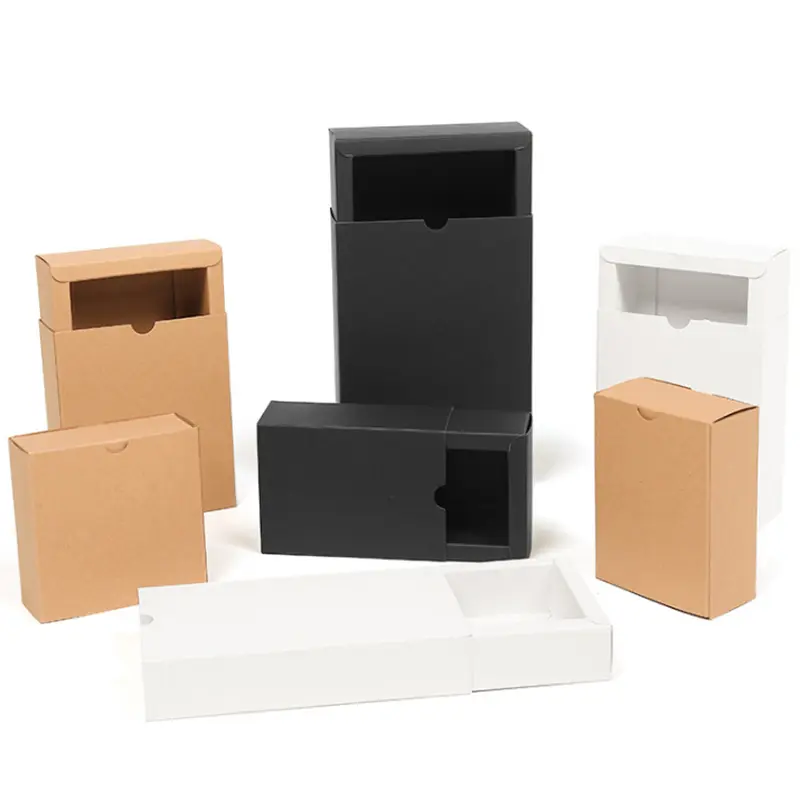 Kreative Papiers eife Kosmetisches Geschenkset Verpackungs box Hautpflege verpackung mit Schublade Logo Karton Papier Umwelt freundlich Angepasst