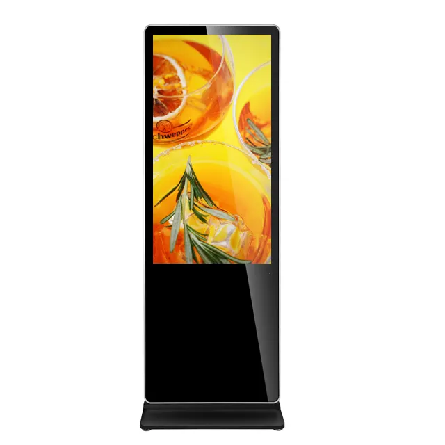 Standalone chiosco free standing USB schermo di visualizzazione di pubblicità attrezzature stand-alone totem DOOH