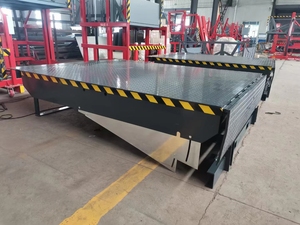 8-15 Ton Hydraulic Lift <strong>Platform</strong> Dock Ramp Leveler Container <strong>Loading</strong> Ramp for Logistics Warehouse - Product Image 4