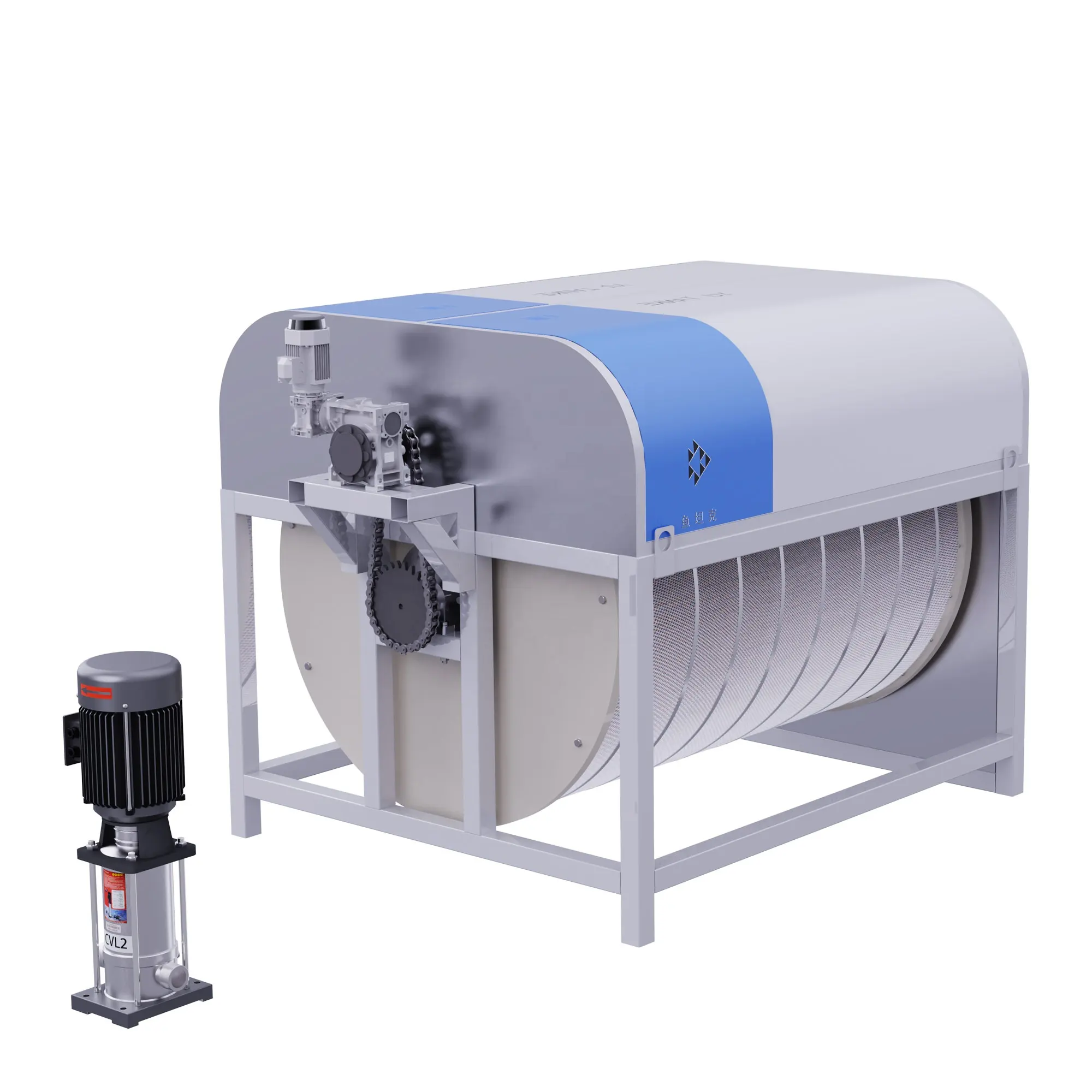 Yu Tank China Venta directa de fábrica Koi Pond Drum Filter Máquinas de acuicultura