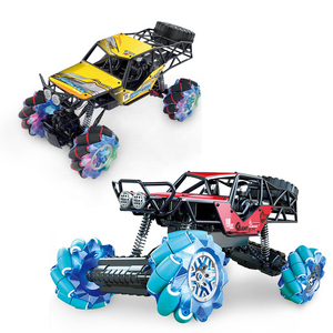 QS çin çocuk uzaktan kumanda 1:10 2.4G Drift tırmanma kamyon araba oyuncak elektrikli RC Off-Road dublör modeli araç oyuncak işık ile - Product Image 1