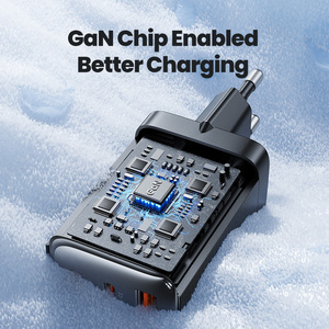 Toocki <strong>Nice</strong> Quality 65 W GaN <strong>Charger</strong> Fast <strong>Charger</strong> Type c with Three Ports Fast <strong>Charger</strong> EU Plug - Product Image 4