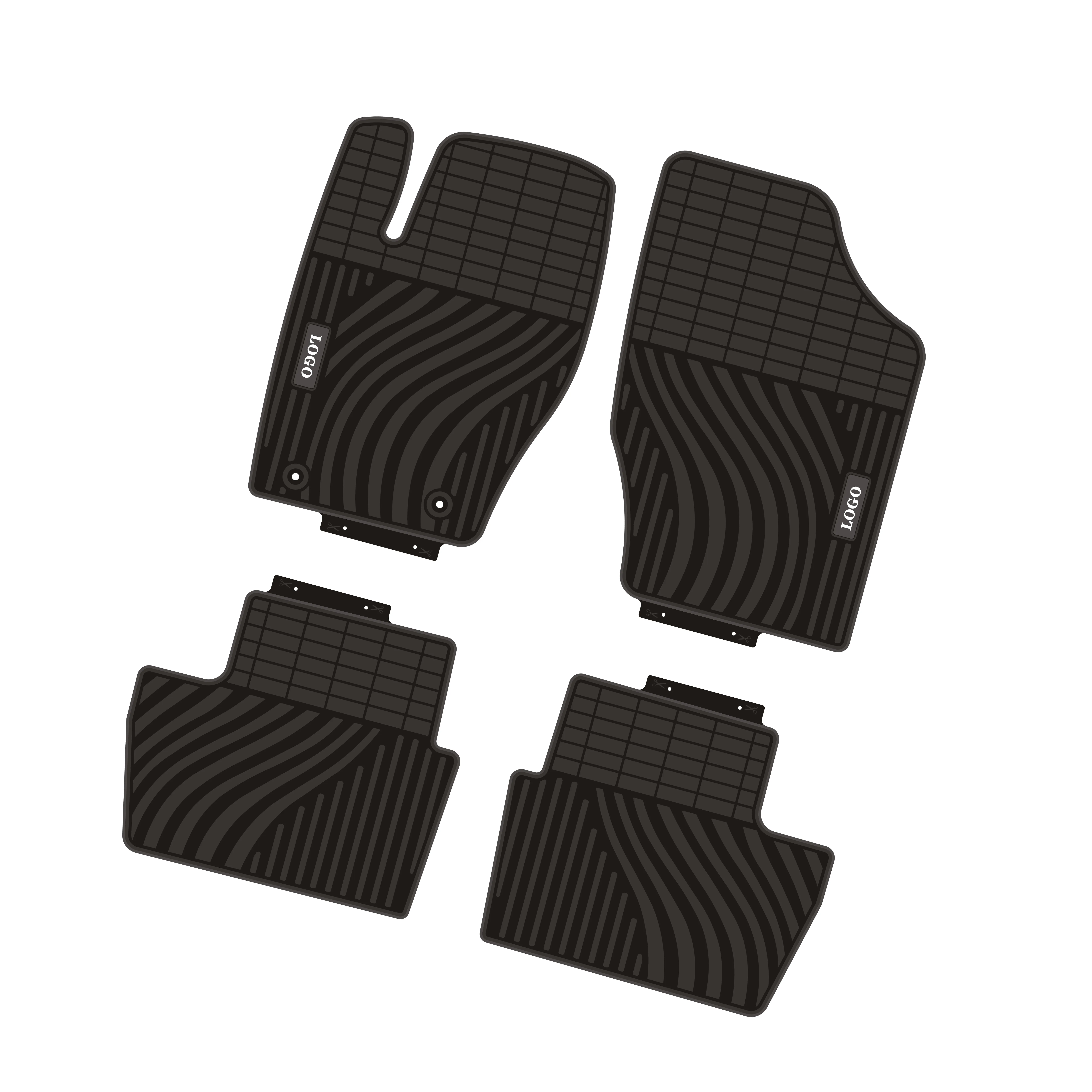 car interior accessories car plastic floor mat for Citroen C4