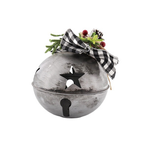 Cây Thông Giáng Sinh Mùa Lễ Nguyên Thủy Trang Trí Xe Trượt Tuyết Chuông Kim Loại Jingle Treo Giáng Sinh Chuông - Product Image 4