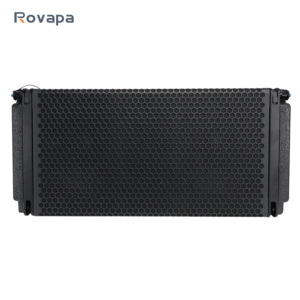 Акустическая система ROVAPA Dual 10 дюймов, 2-полосная линейная, 500 Вт RMS, 120 ° x10 ° Компрессионный драйвер 3 дюйма, 133 дБ SPL, итальянского производства, с корпусом 15 мм - Product Image 3