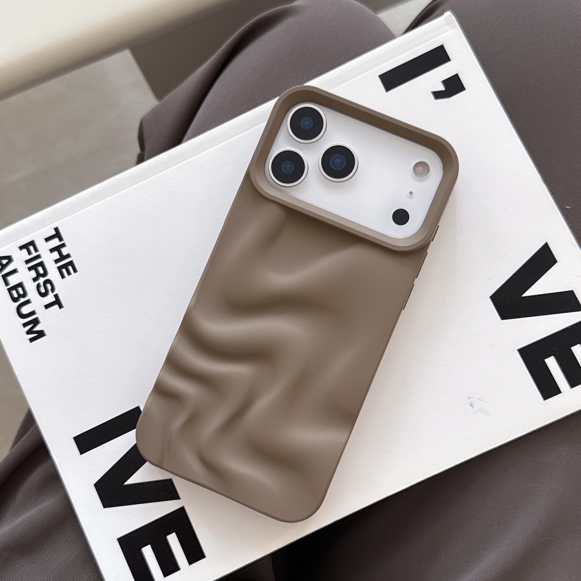 Hc nouveau motif vague d'eau kaki