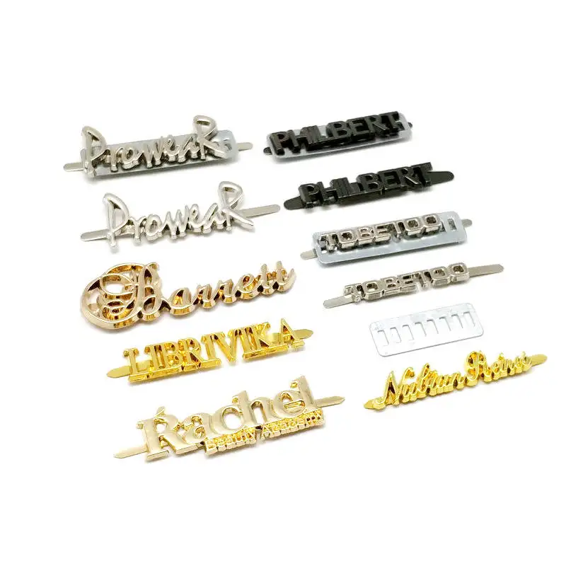 Metal Sticker Custom Brand Logo Brushed Pet Name Plate Stainless Steel Self Adhesive Metal Nameplate