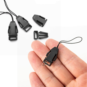 Specialist ID Detachable <strong>Loop</strong> <strong>String</strong> Connector Adapter <strong>Buckle</strong> for USB Flash Drive Cell Phone Small Camera Lanyard Webbing Strap - Product Image 1
