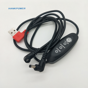 มุมขวา USB เพื่อ Dual DC 35135สายไฟสามสายความเร็ว2ใน1 DC 3.5*1.35มม. ไปยังสาย USB Switch - Product Image 2
