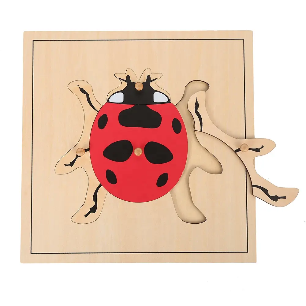 teaching aids for children Lady bug puzzle