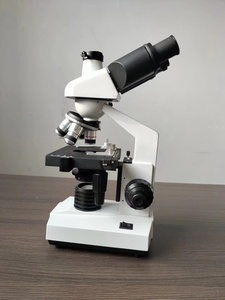 Microscopio USB digital trinocular, microscopio biológico óptico con pantalla de 1600x7 pulgadas para experimentos de investigación científica - Product Image 2
